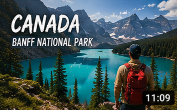 Banff: el lago mas azul de Canada
