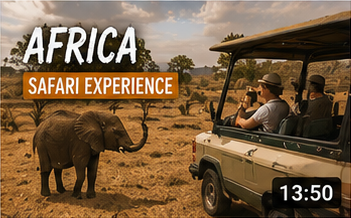 Safari fotografico en la sabana africana