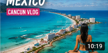 Mexico: vlog de Cancun y mar Caribe
